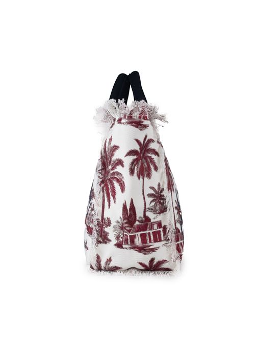 Borsa Vanity Saint Barth Jouy in cotone Mc2 Saint Barth | VANITY ACC02735H RD ST BARTH JOUY 10
